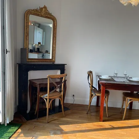Nid D Aigle, 2 Stations From Paris, Charming Floor Bright, Fully Equipped, Washing Machine High Speed Fibre Wifi Bois-Colombes